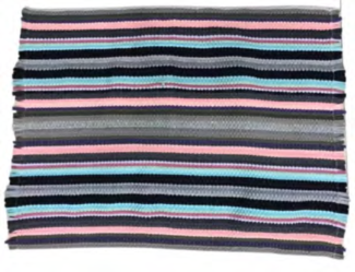 Striped Floor Mat (2734)
