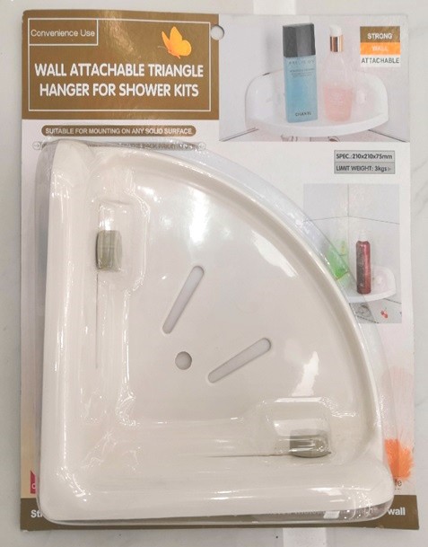Wall Attachable Triangle Hanger XS92205(1109)