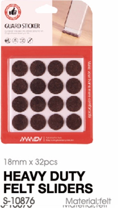 MD Heavy Duty Felt Sliders S-10876(5006)