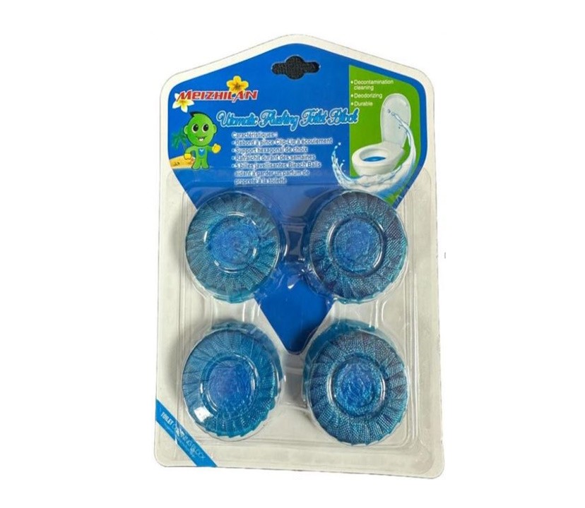 Blue Toilet Blocks 4pcs/pack(1523)