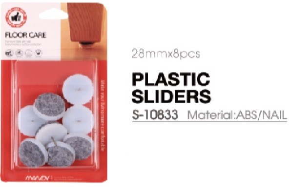 MD Floor Care Plastic Sliders S-10833(5023)