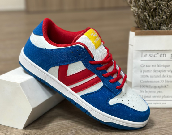 Sneakers White Blue